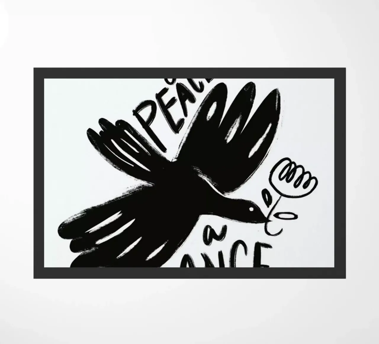 Give Peace a Chance zerbino da Graphite