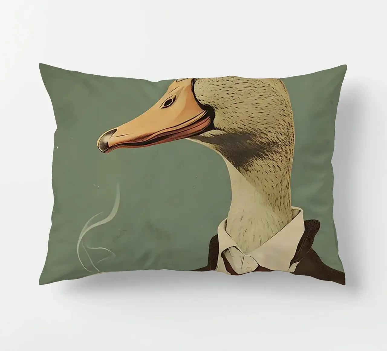 Ente Ente s Kopf Teetasse Kaffeetasse Kissen von RJ Peterson-Animal