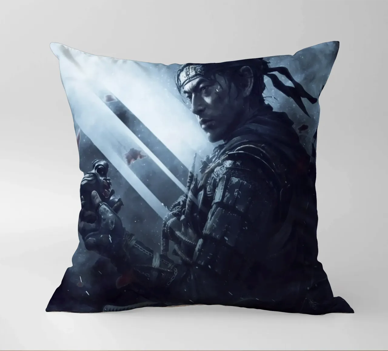 Ghost Of Tsushima cuscino da FreeArtStudio
