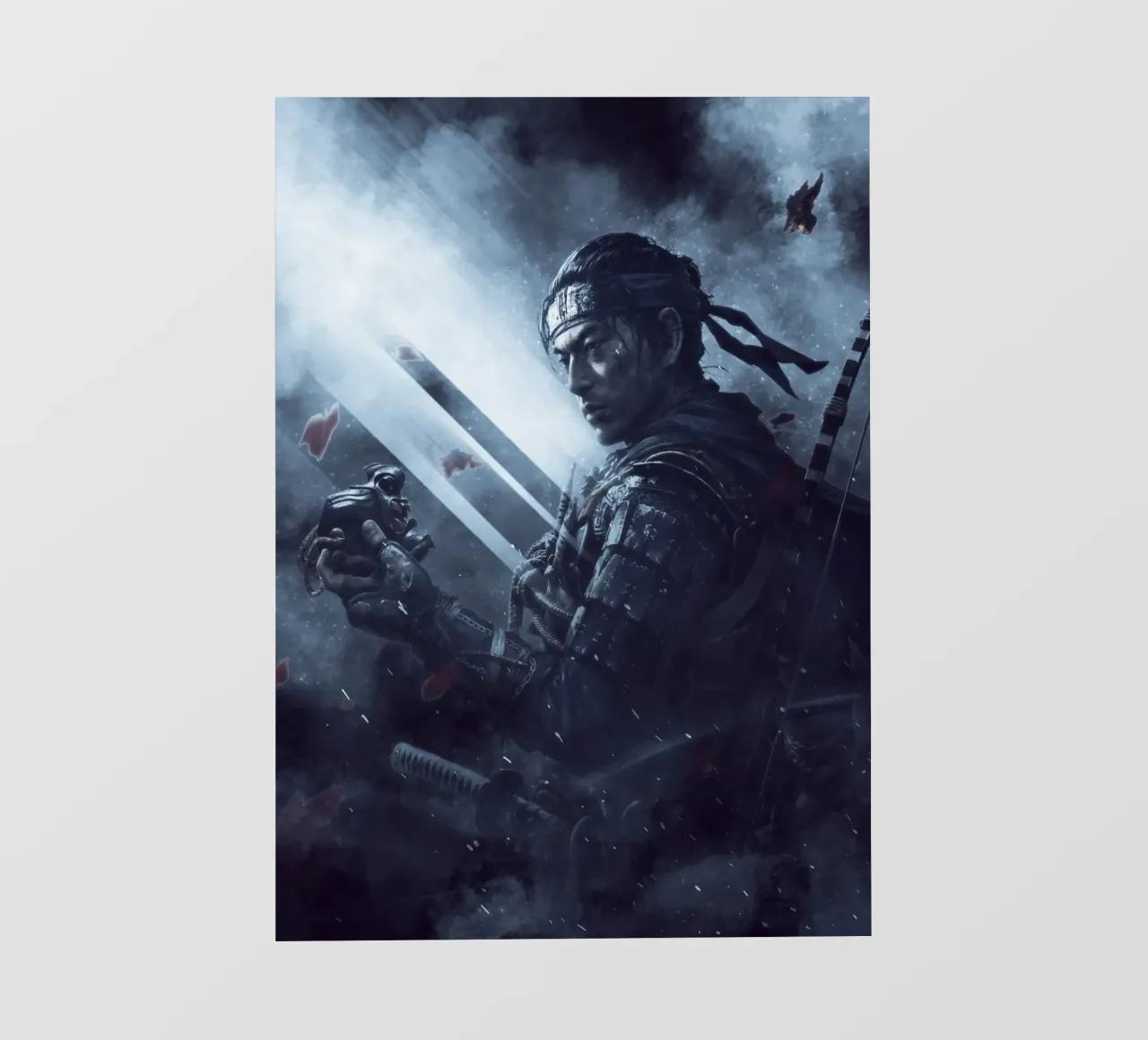 Ghost Of Tsushima pellicola backlit da FreeArtStudio