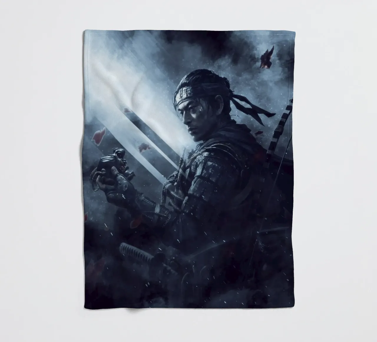 Ghost Of Tsushima coperta in pile da FreeArtStudio