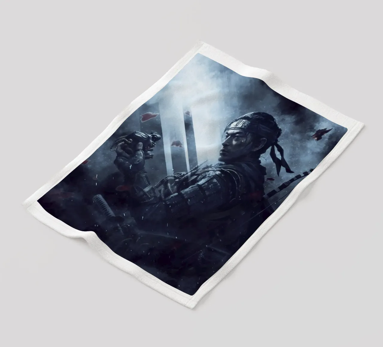Ghost Of Tsushima coperta in pile da FreeArtStudio