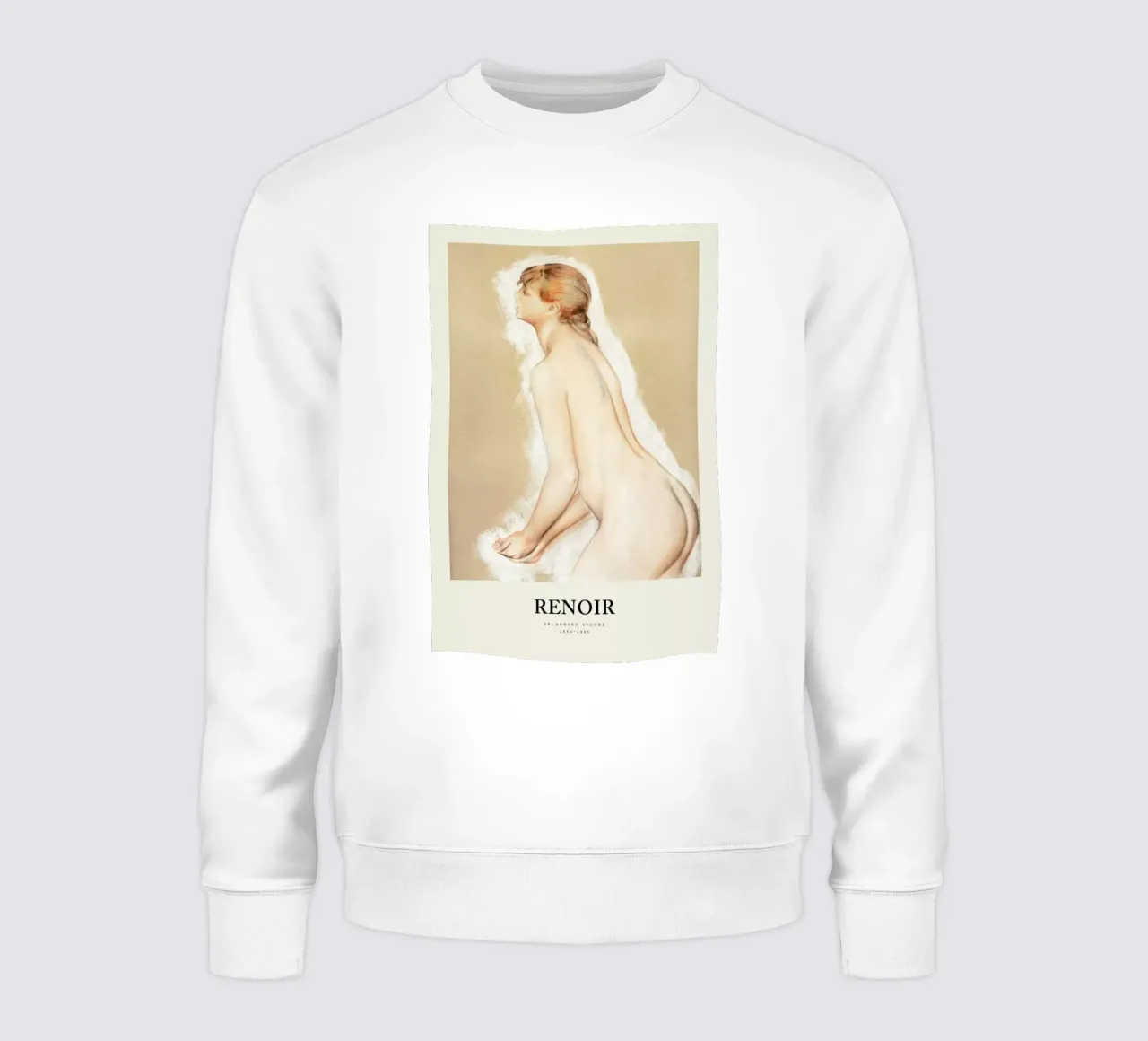 Renoir - Splashing Figure felpa da Vintage by JUNIQE