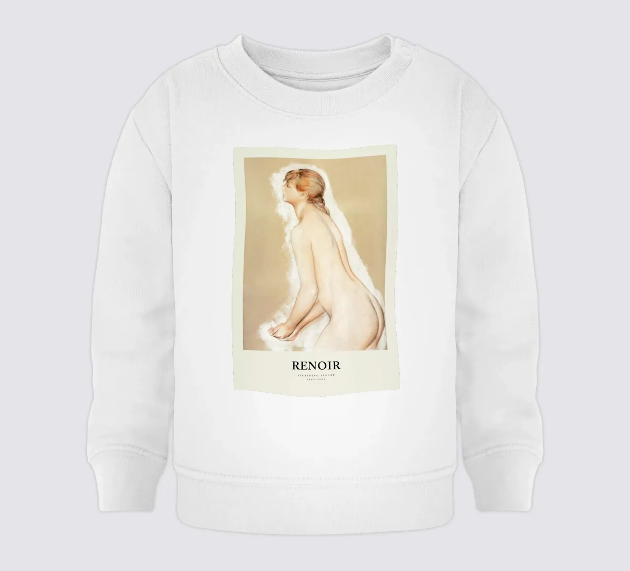 Renoir - Splashing Figure felpa neonato da Vintage by JUNIQE