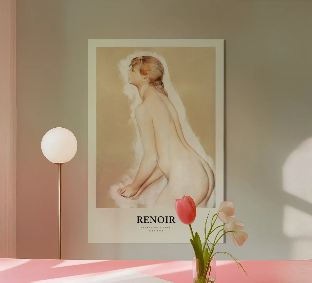 Renoir - Splashing Figure plexiglass da Vintage by JUNIQE
