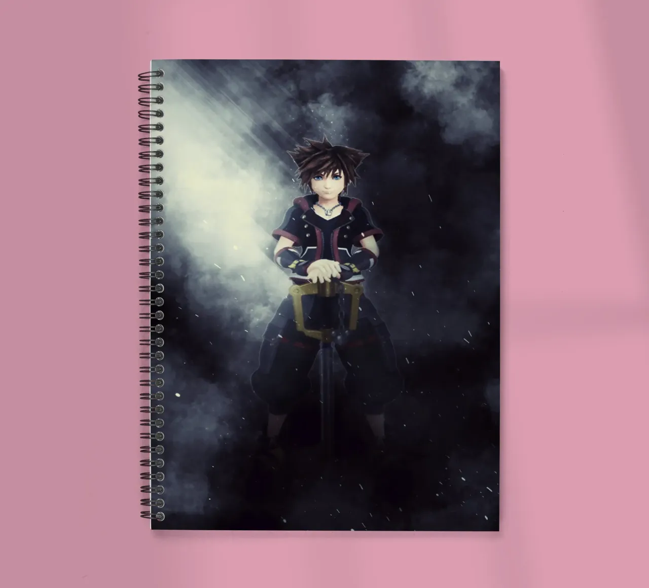 Sora spiral notebook by FreeArtStudio