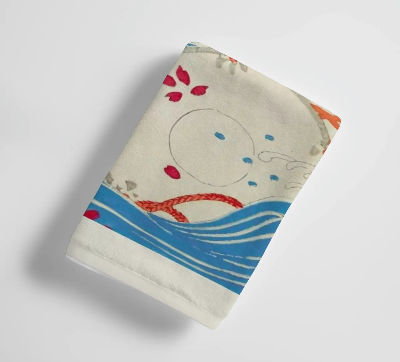 Shin-Bijutsukai - Storm Over Water asciugamano da bagno da Vintage by JUNIQE