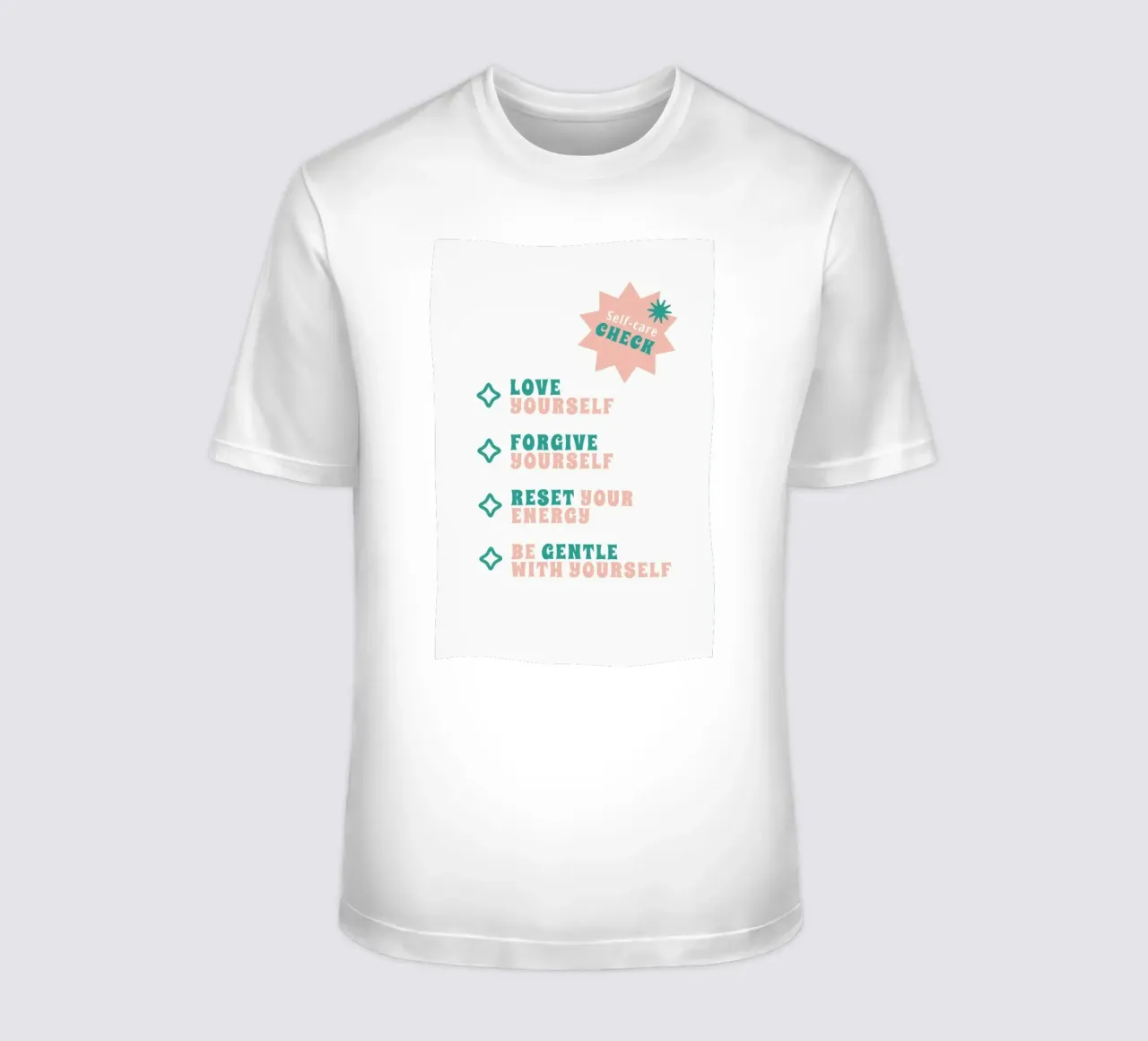 Self-Care Check t-shirt da Studio One