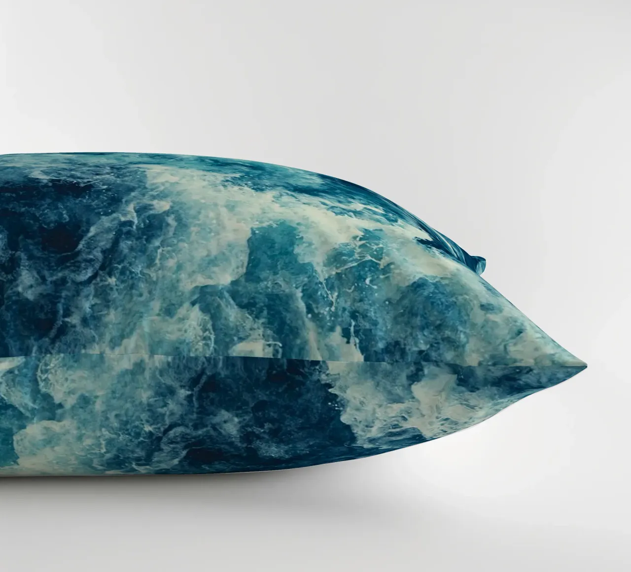 Caos blu cuscino da BLICKPUNKT