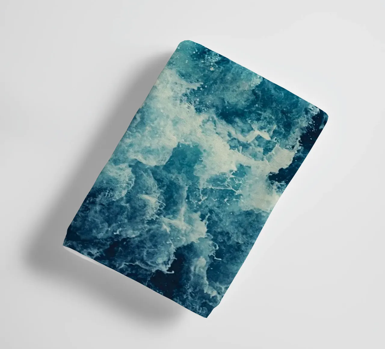 Blue chaos towel by BLICKPUNKT