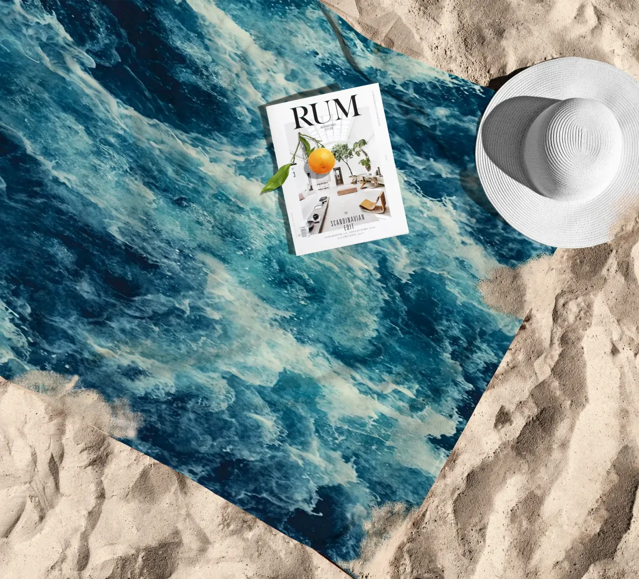 Caos blu telo mare da BLICKPUNKT