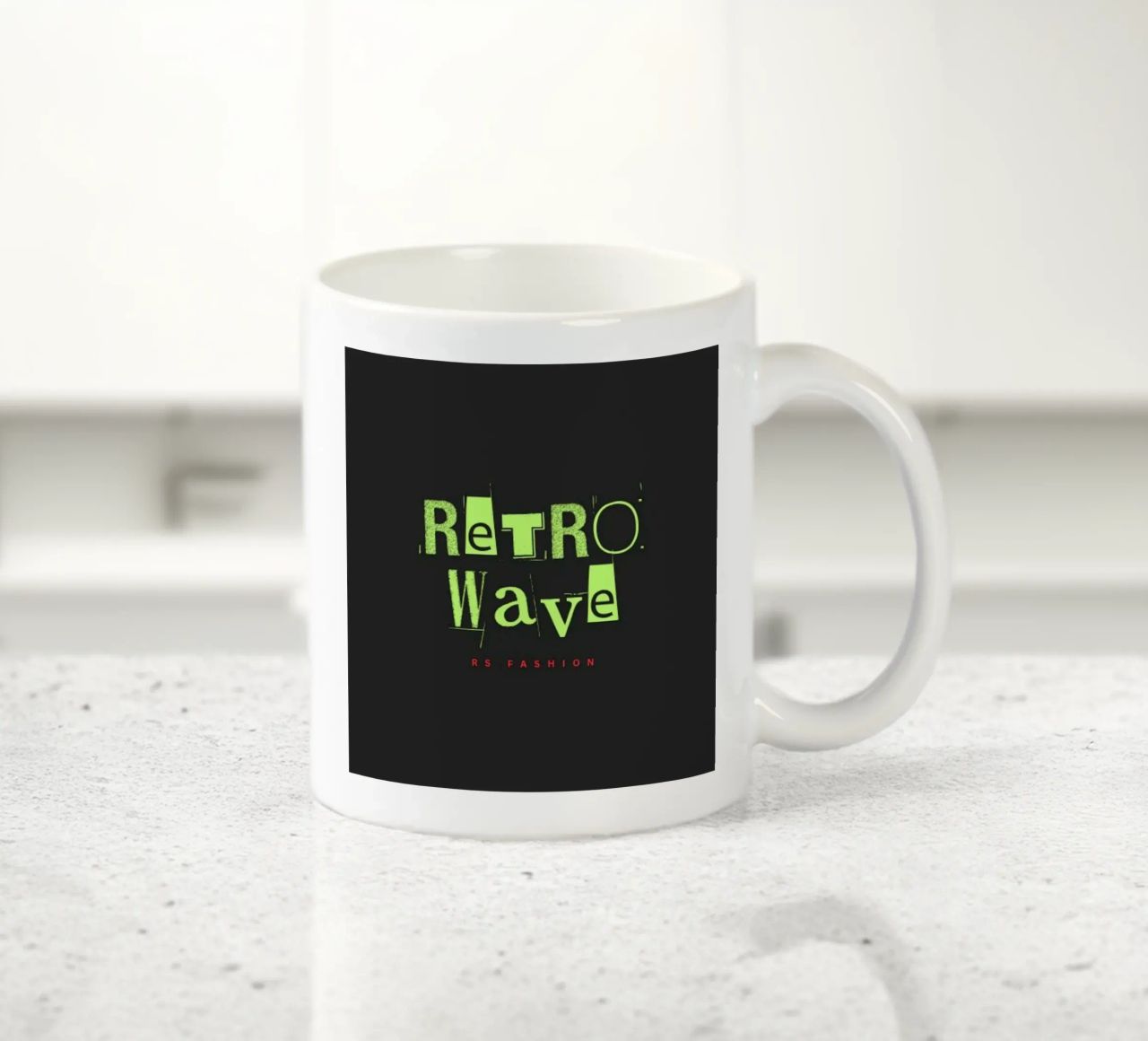 Font Retro tazza in ceramica da Agnazarshop