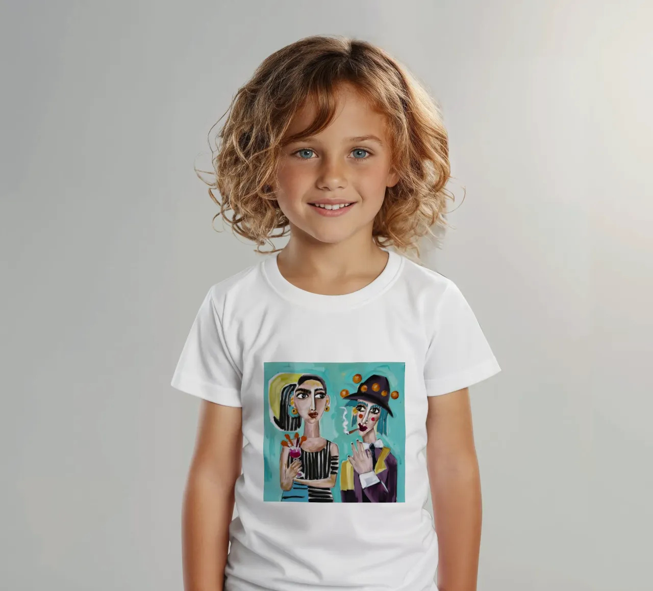 Rencontre fantaisiste t-shirt enfant de Lunar Templar