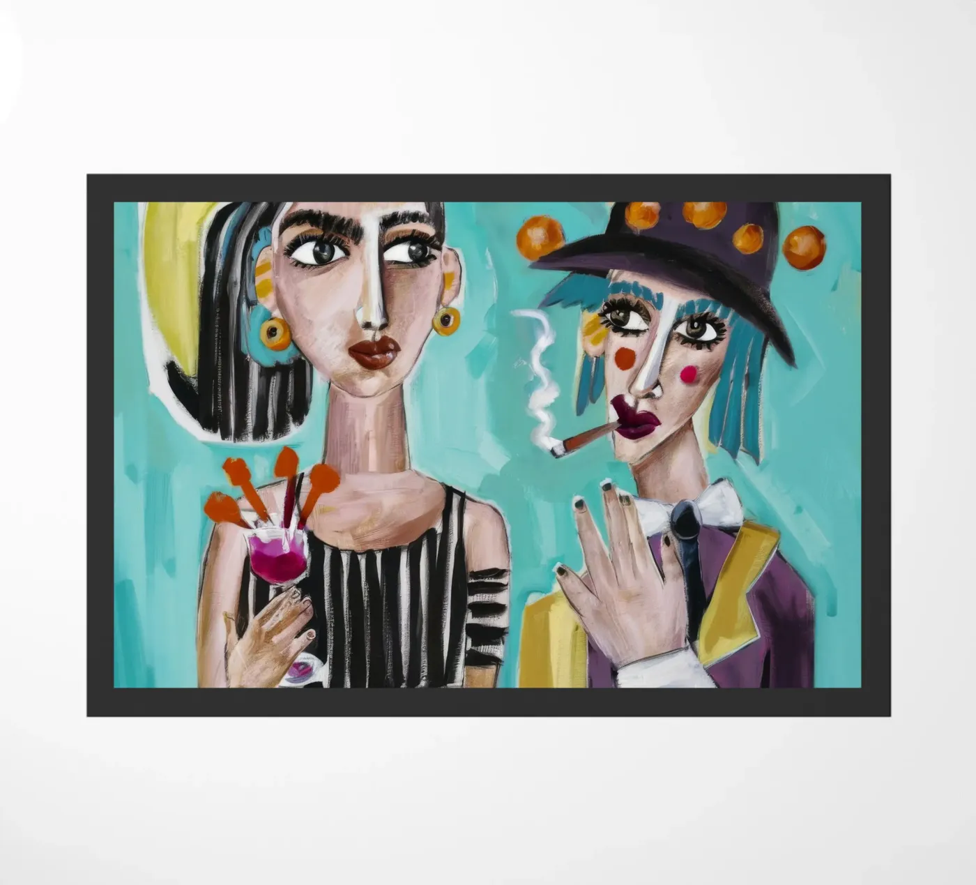 Whimsical Encounter doormat by Lunar Templar