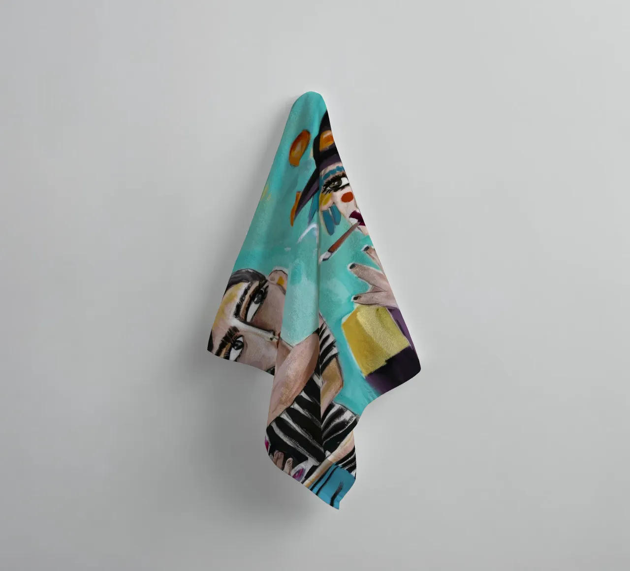 Whimsical Encounter towel by Lunar Templar