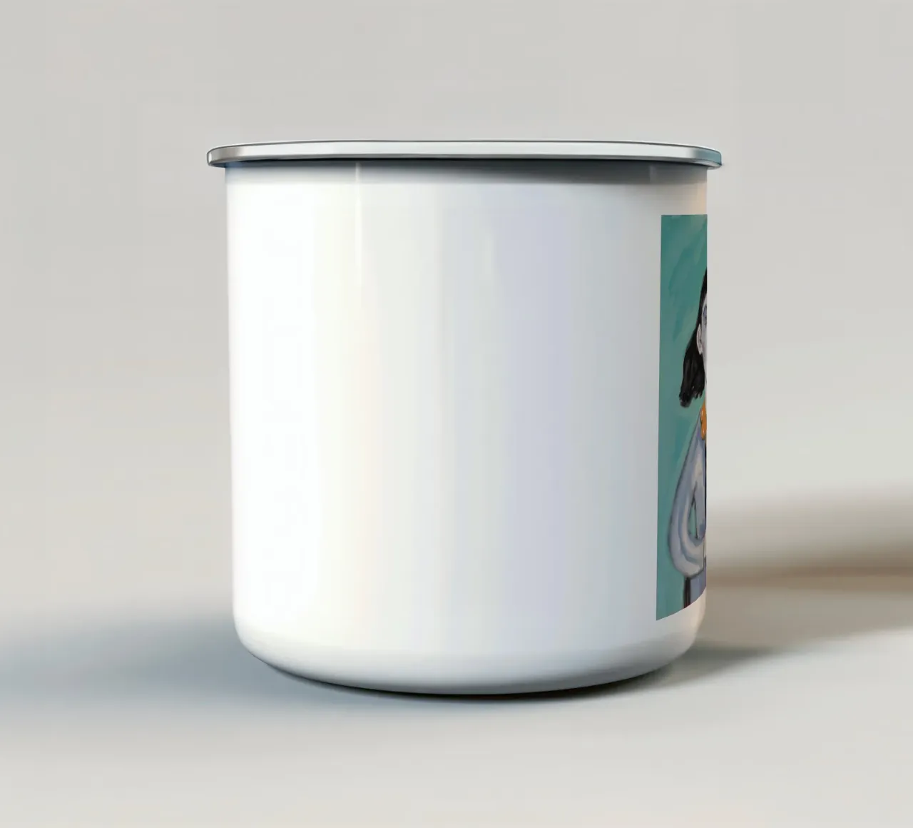 Compagni nostalgici tazza in smalto da Lunar Templar