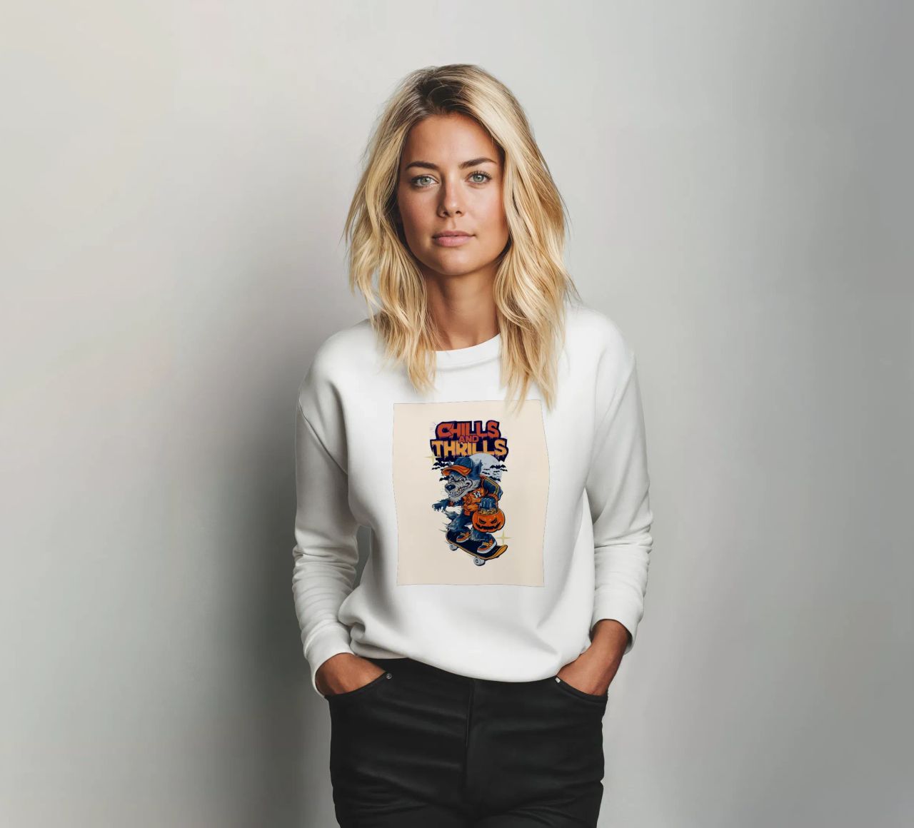 Escalofríos y emociones sudadera de Agnazarshop