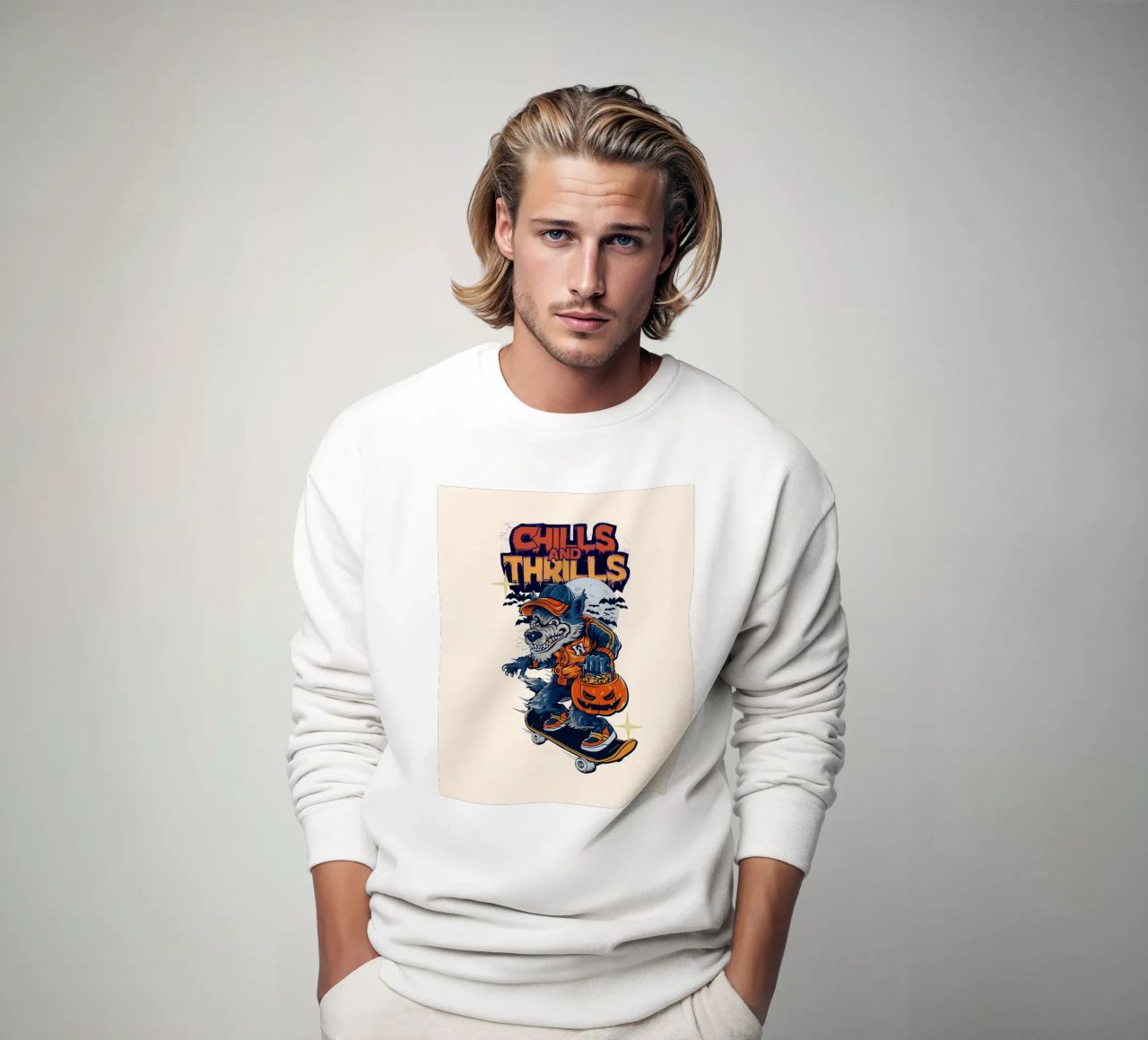Escalofríos y emociones sudadera de Agnazarshop