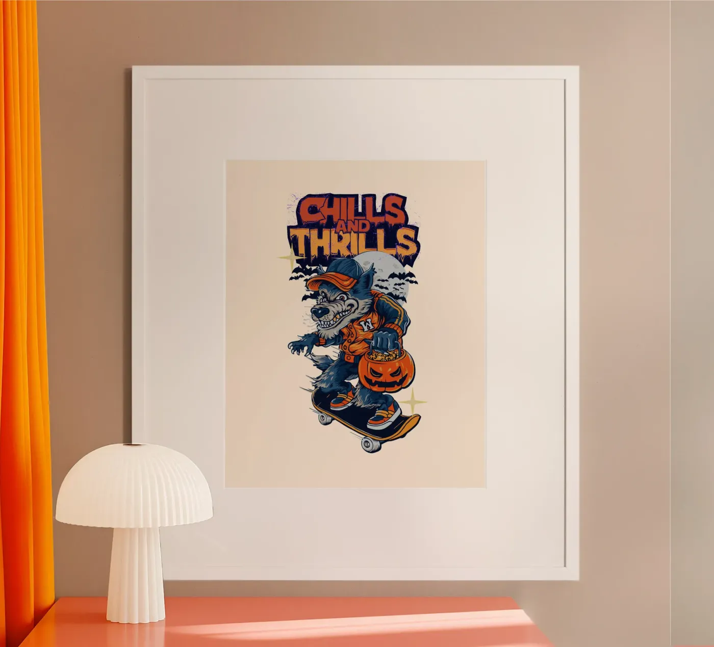 Chills and thrills poster da Agnazarshop