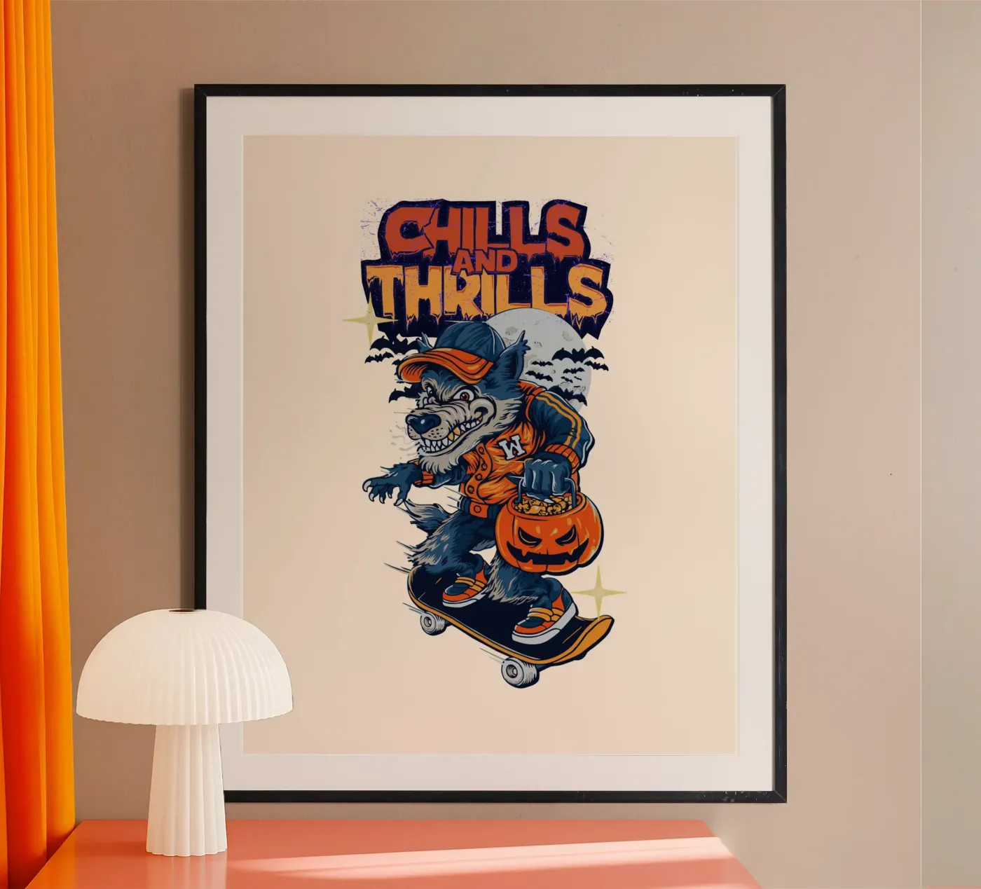 Chills and thrills poster da Agnazarshop