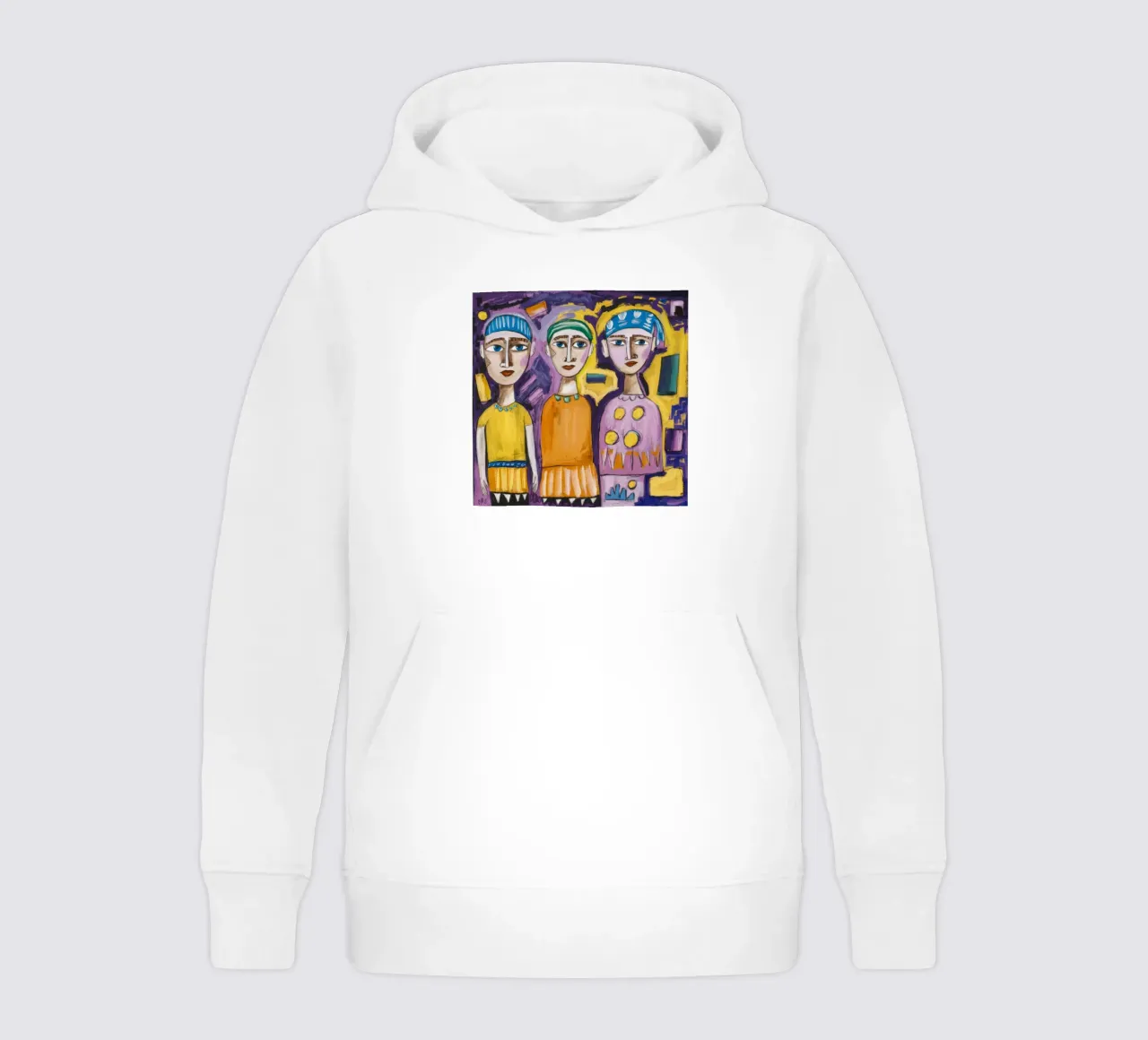 Speels trio kinder hoodie van Lunar Templar