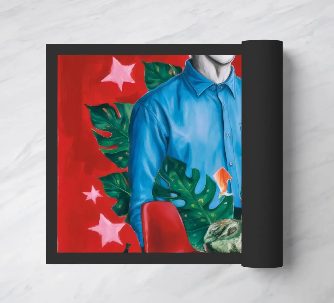 Surreal Study doormat by Lunar Templar