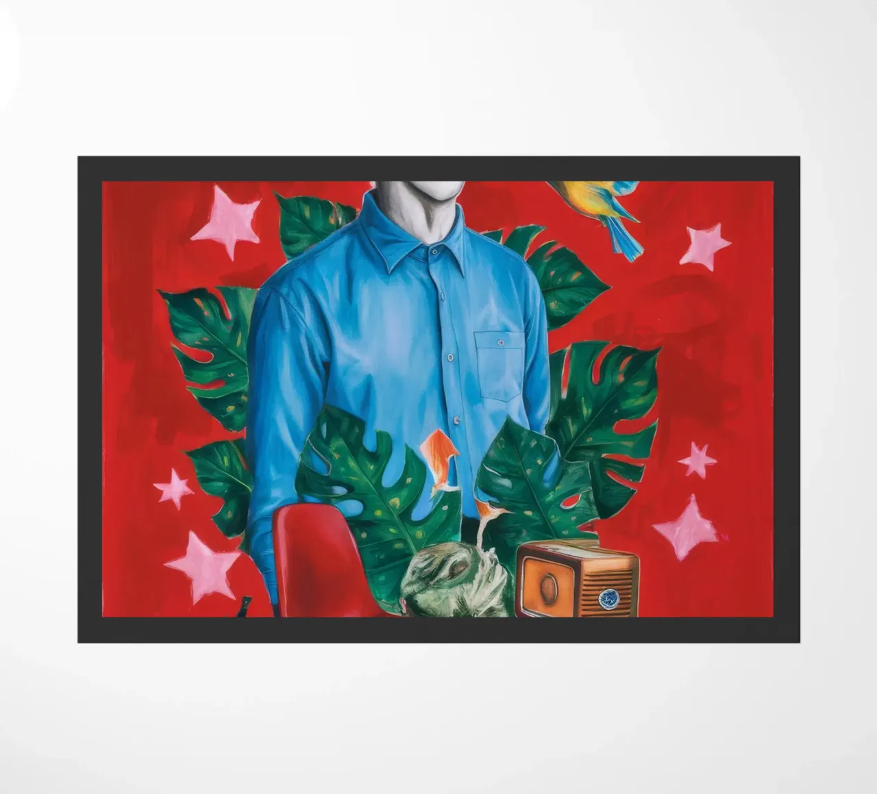 Surreal Study doormat by Lunar Templar