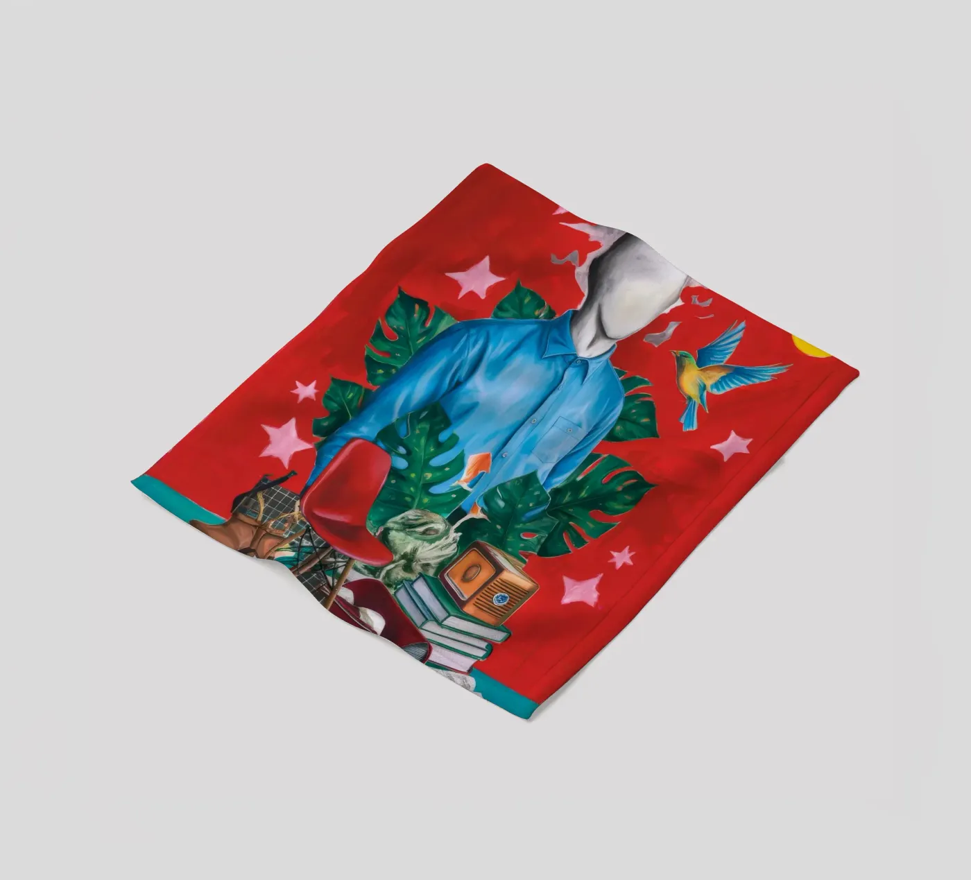 Surreal Study Fleecedecke von Lunar Templar