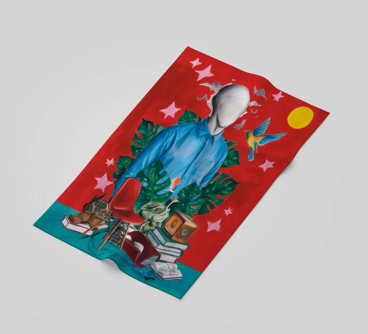 Studio surreale telo mare da Lunar Templar