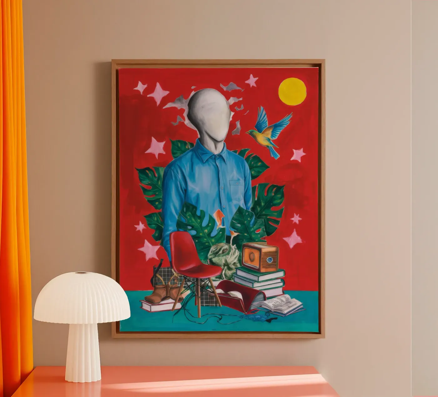 Surreal Study canvas by Lunar Templar