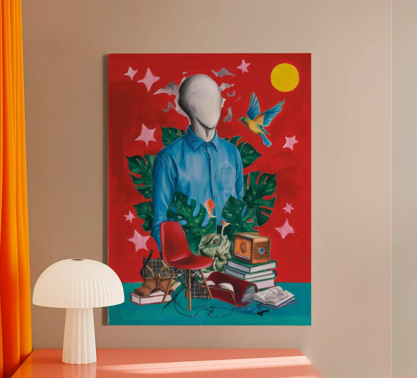 Surreal Study canvas by Lunar Templar