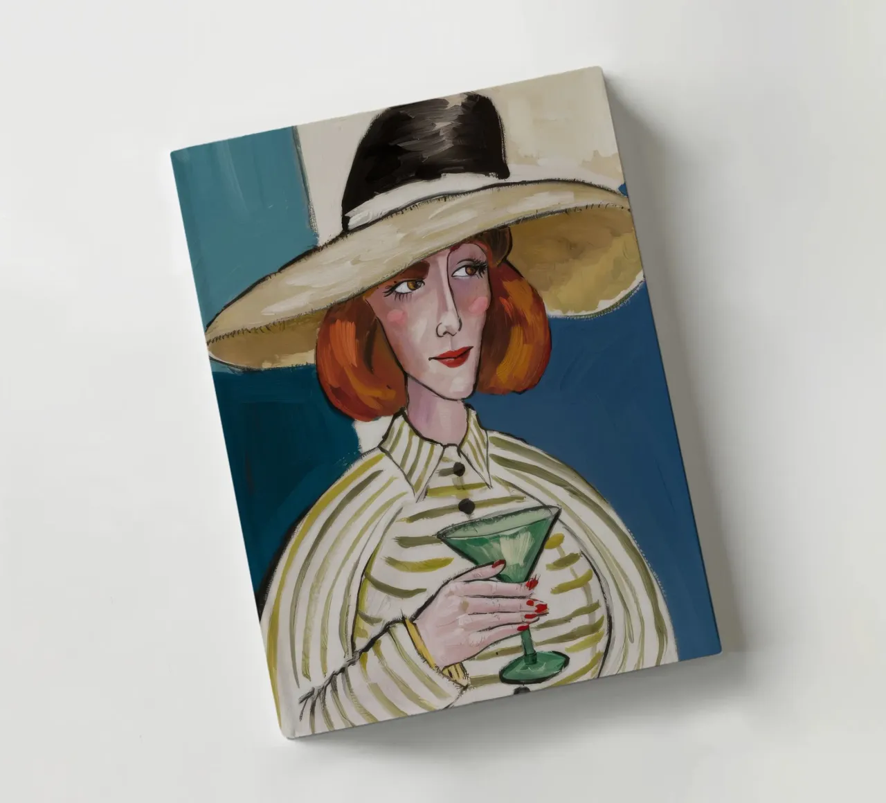 Elegant Contemplation notebook by Lunar Templar