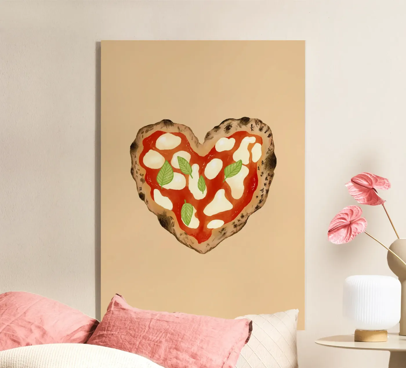 Pizza Herz plexiglass da Studio Dolci