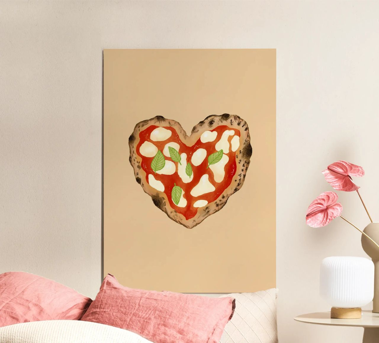 Pizza Herz poster de Studio Dolci