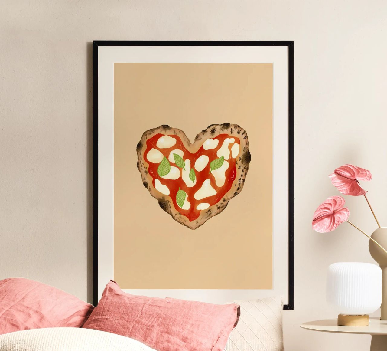 Pizza Herz poster de Studio Dolci
