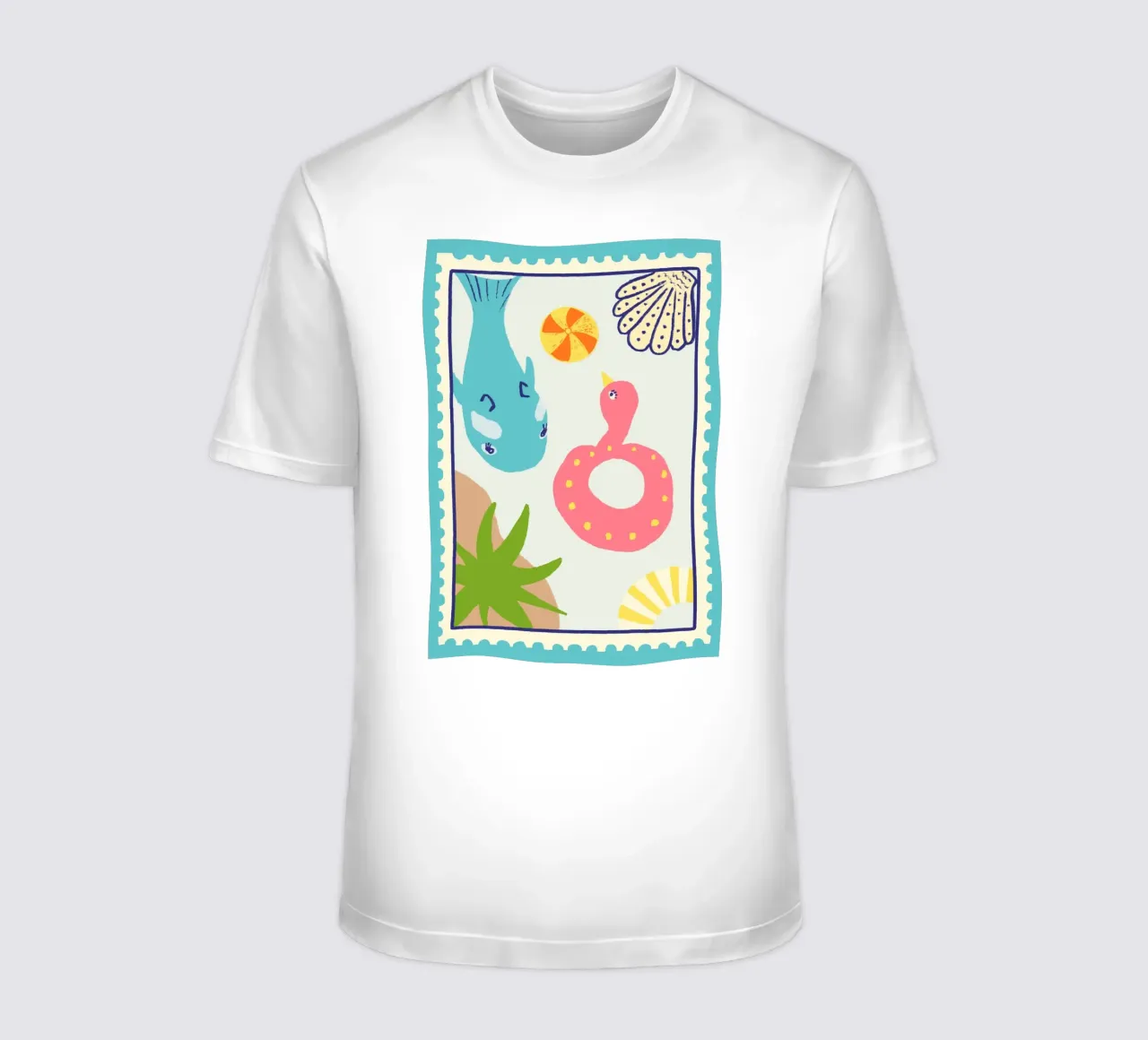 Pool Floats t-shirt van Studio Dolci