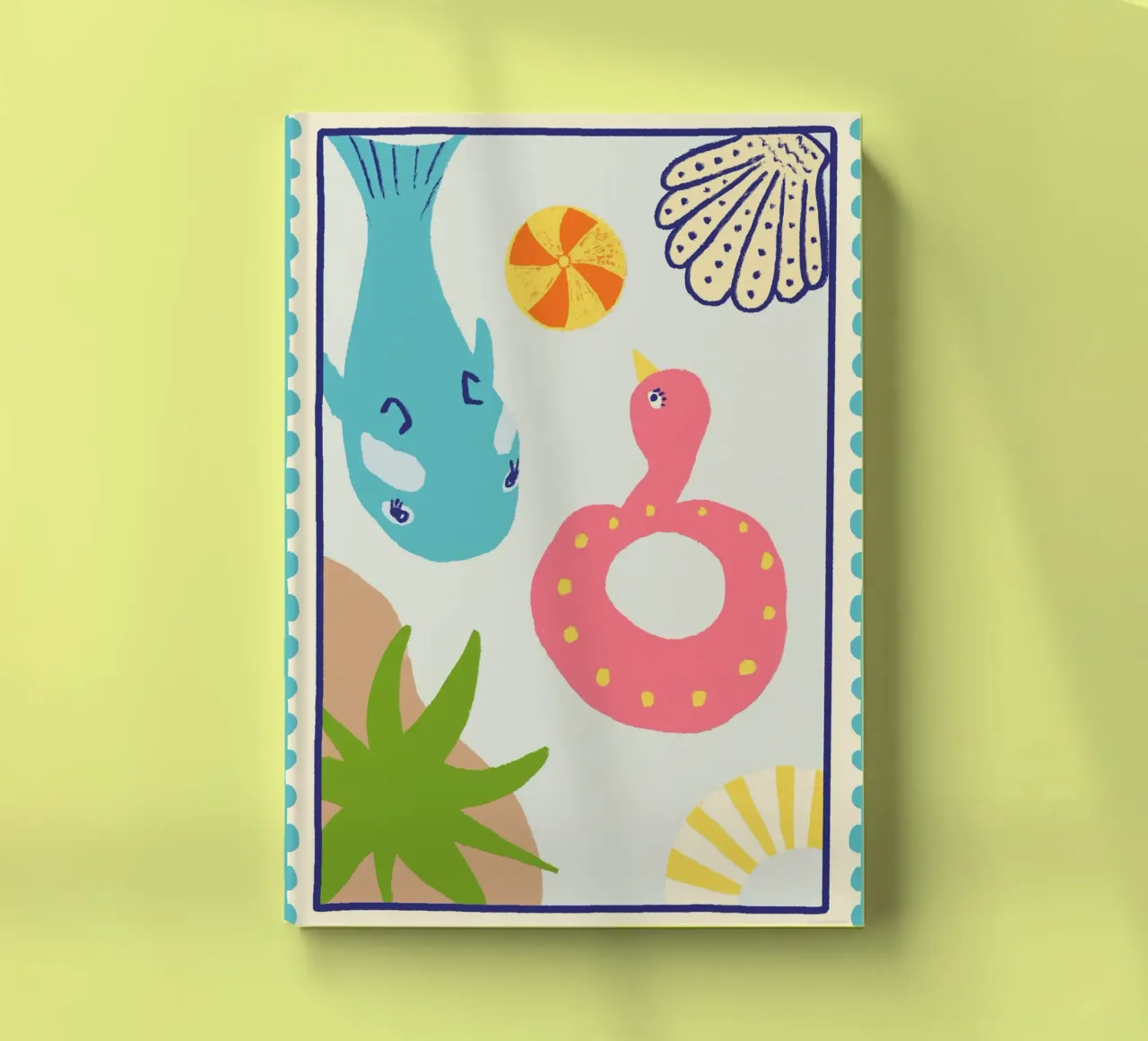 Pool Floats notebook by Studio Dolci