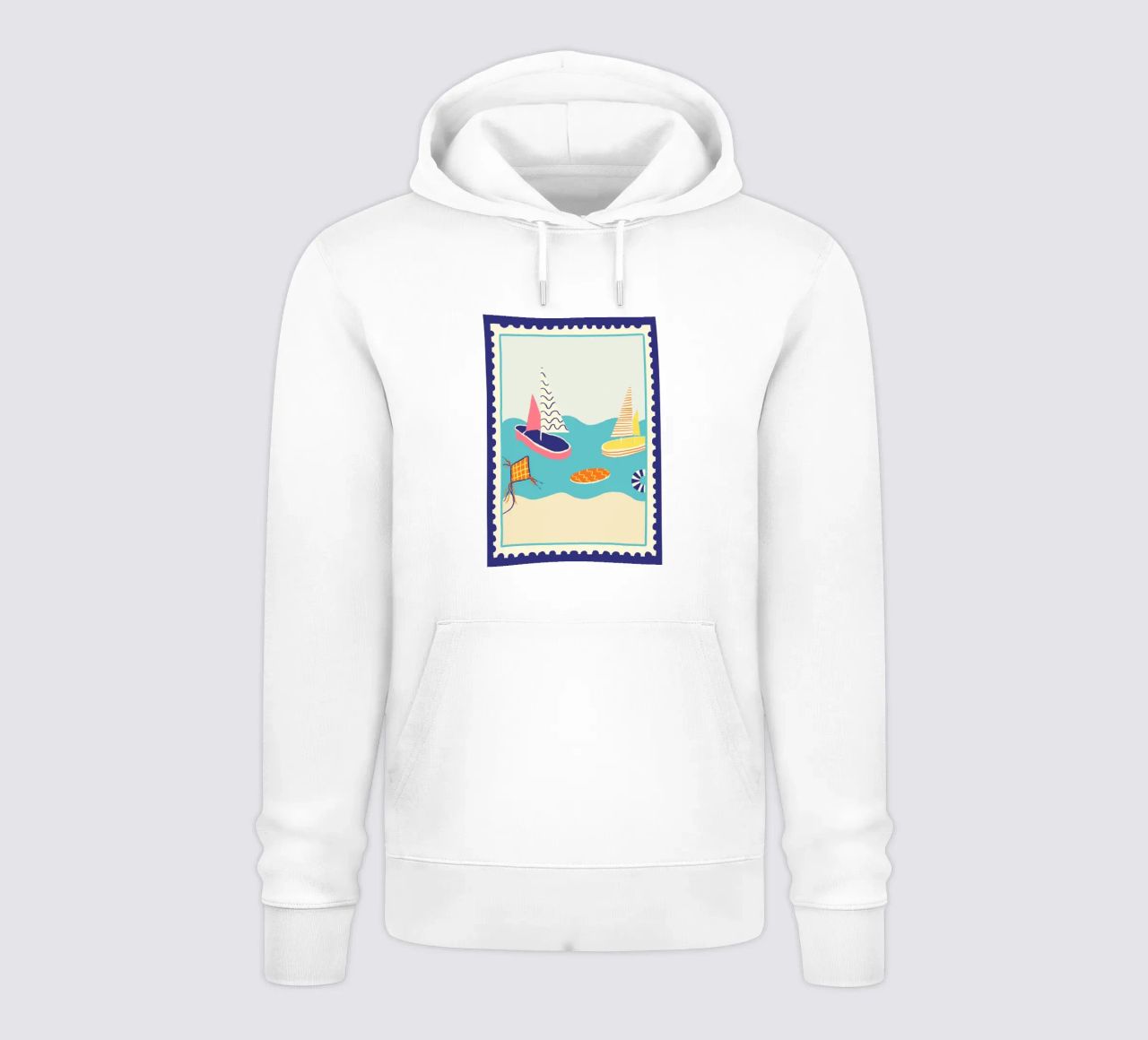 Segelschiffe felpa con cappuccio da Studio Dolci