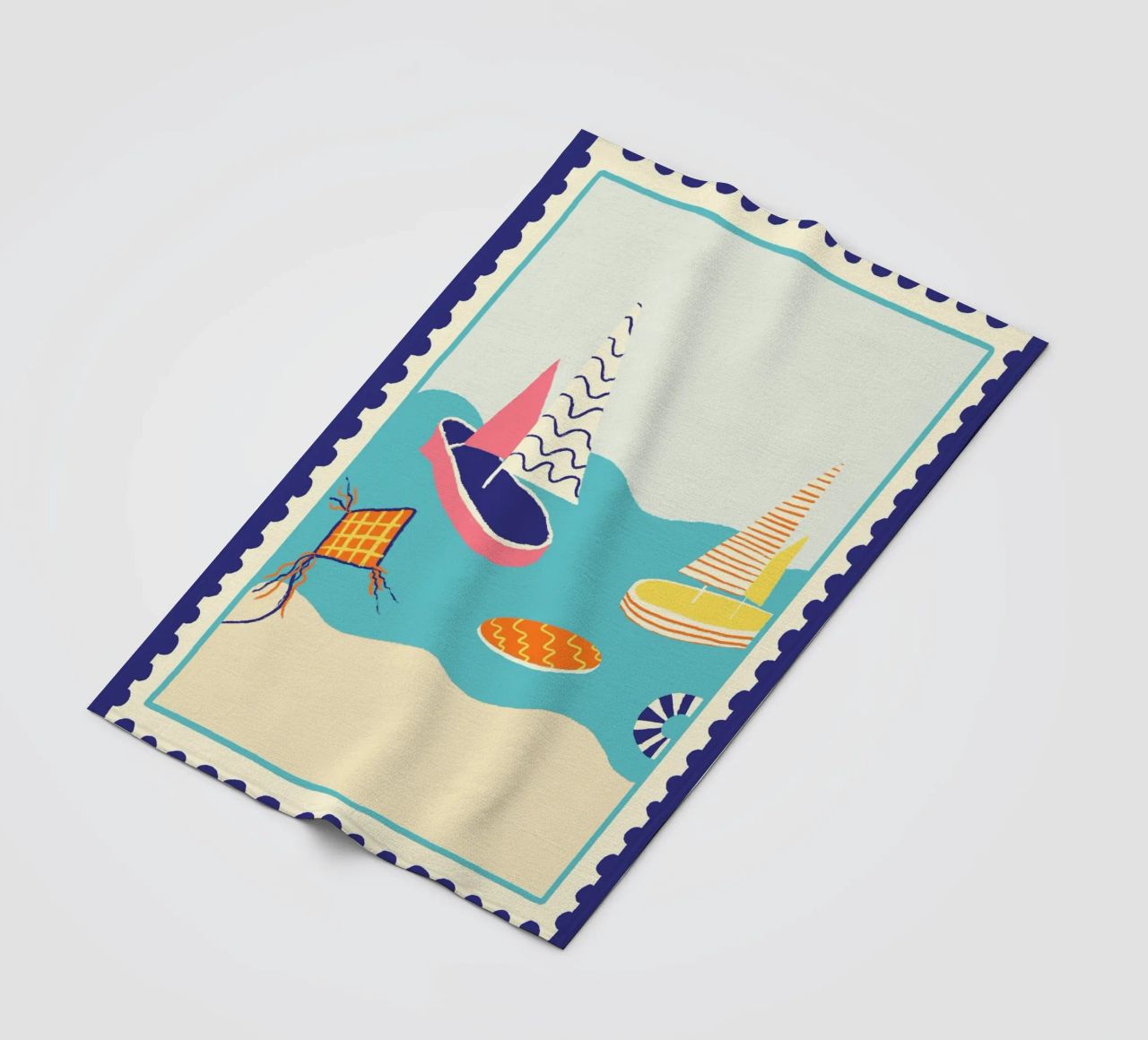 Segelschiffe coperta in pile da Studio Dolci