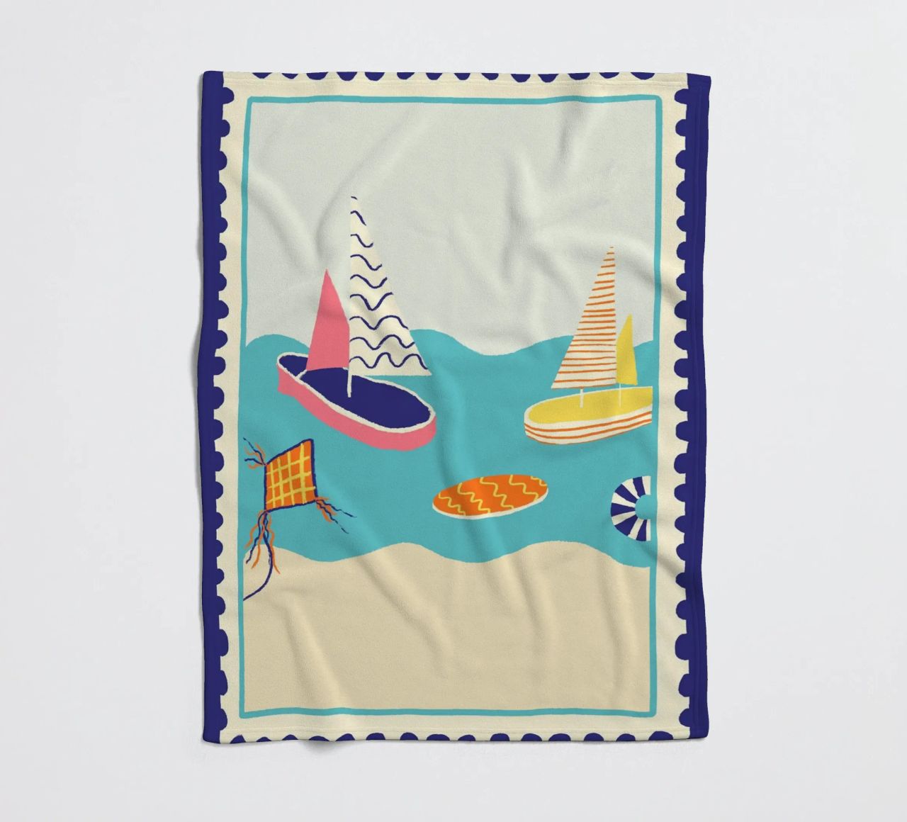 Segelschiffe coperta in pile da Studio Dolci
