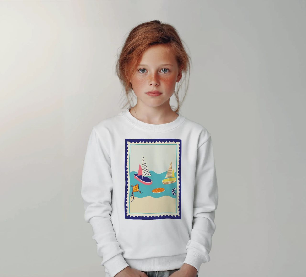 Segelschiffe felpa bambino da Studio Dolci