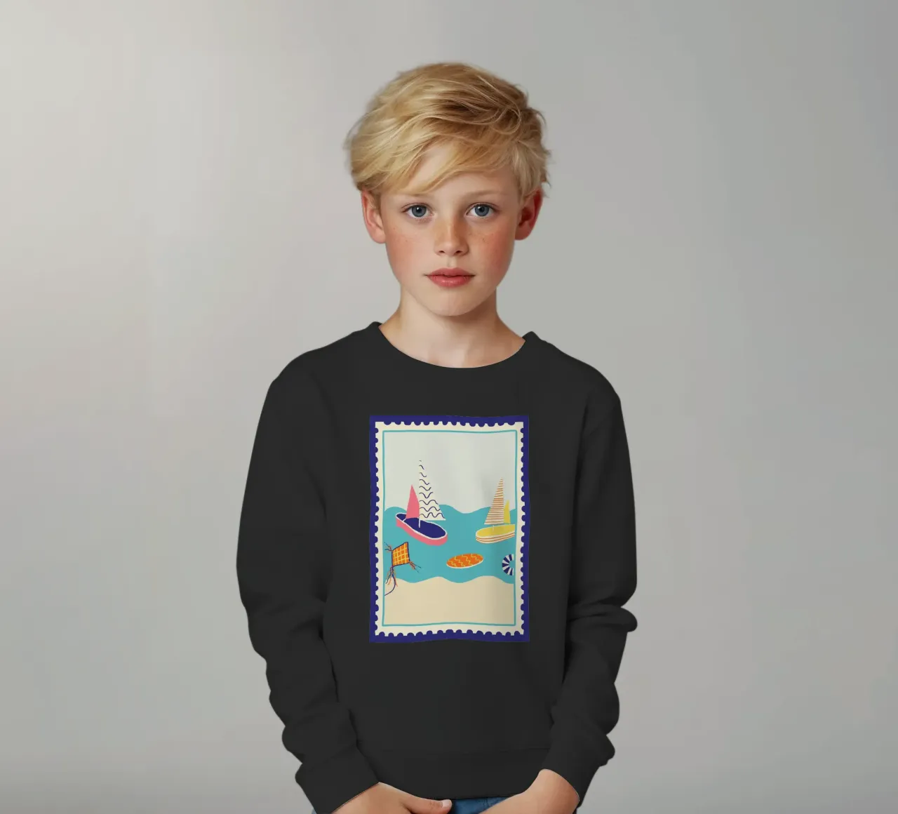 Segelschiffe felpa bambino da Studio Dolci