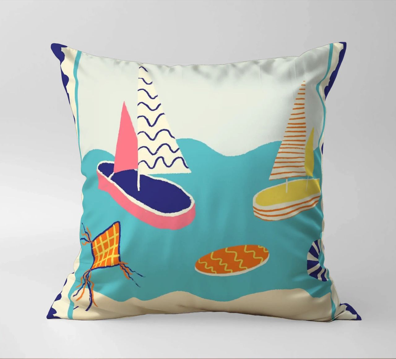 Segelschiffe cuscino da Studio Dolci