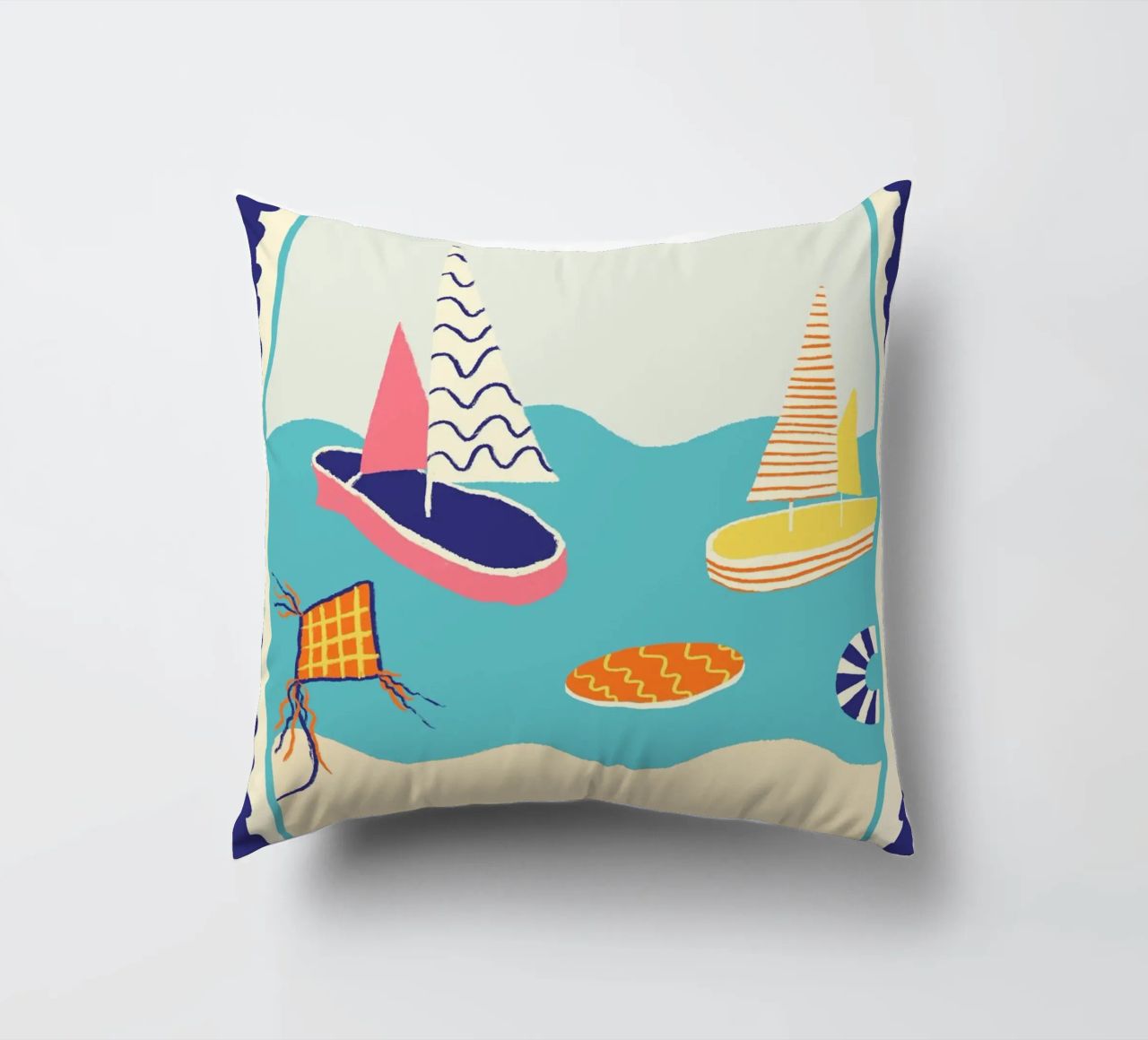 Segelschiffe cuscino da Studio Dolci