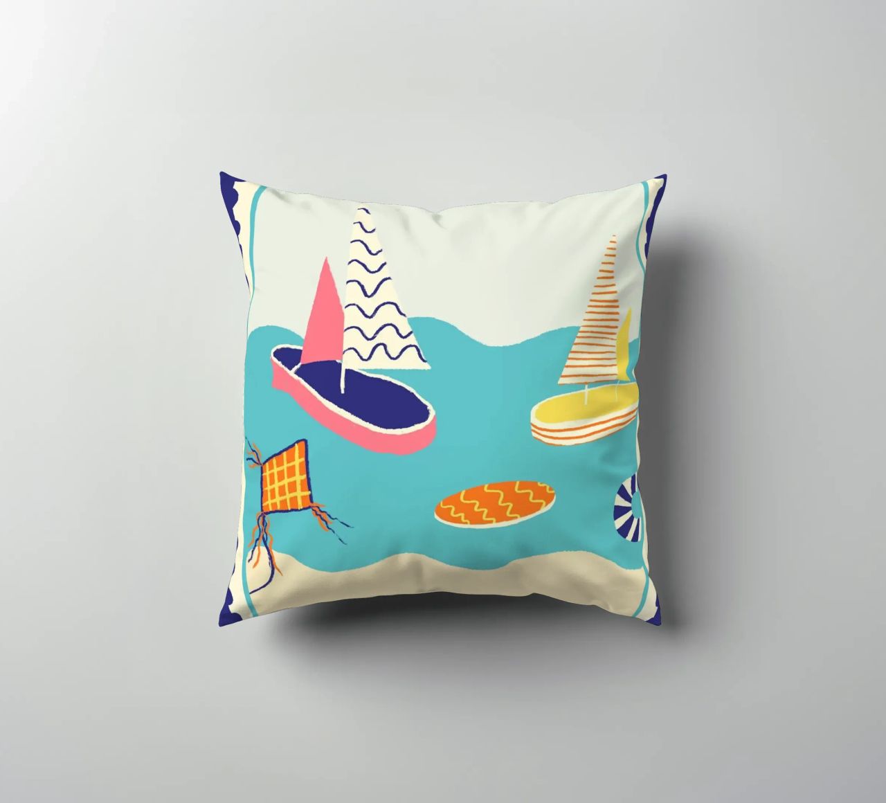 Segelschiffe cuscino da Studio Dolci