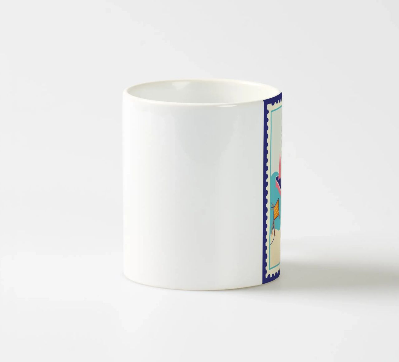 Segelschiffe tazza in ceramica da Studio Dolci
