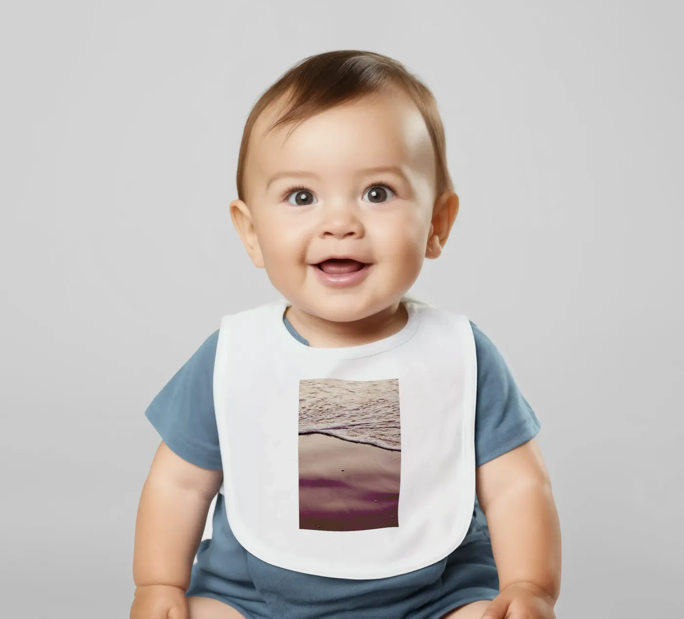Sunset Waves baby slabbetje van Victoria Frost