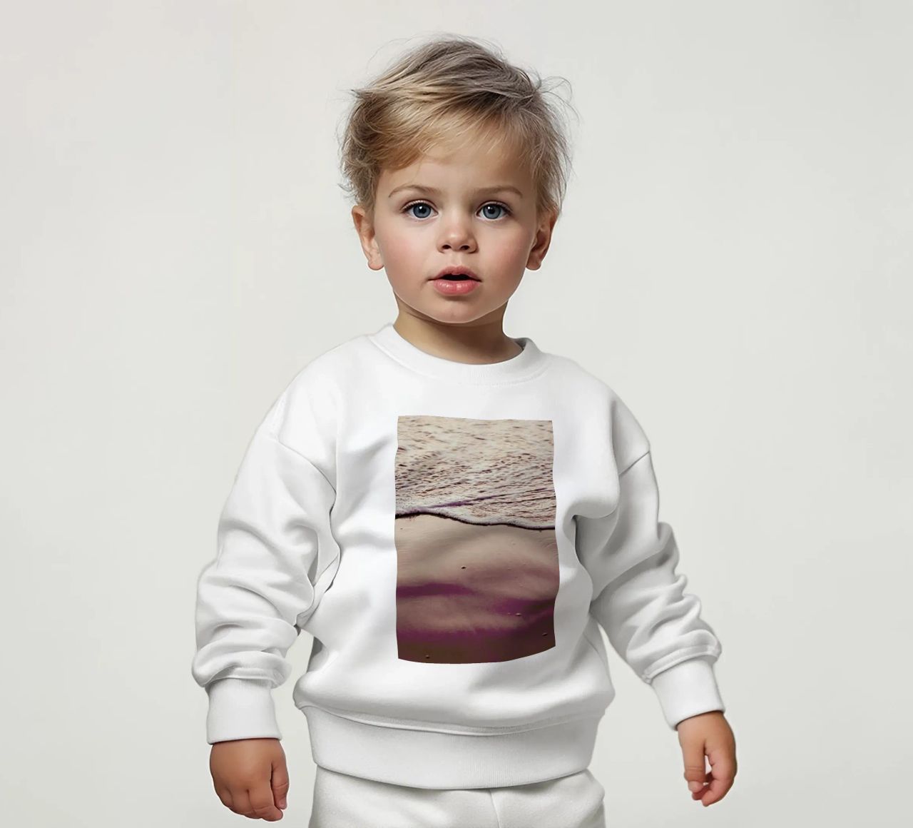 Sunset Waves felpa neonato da Victoria Frost