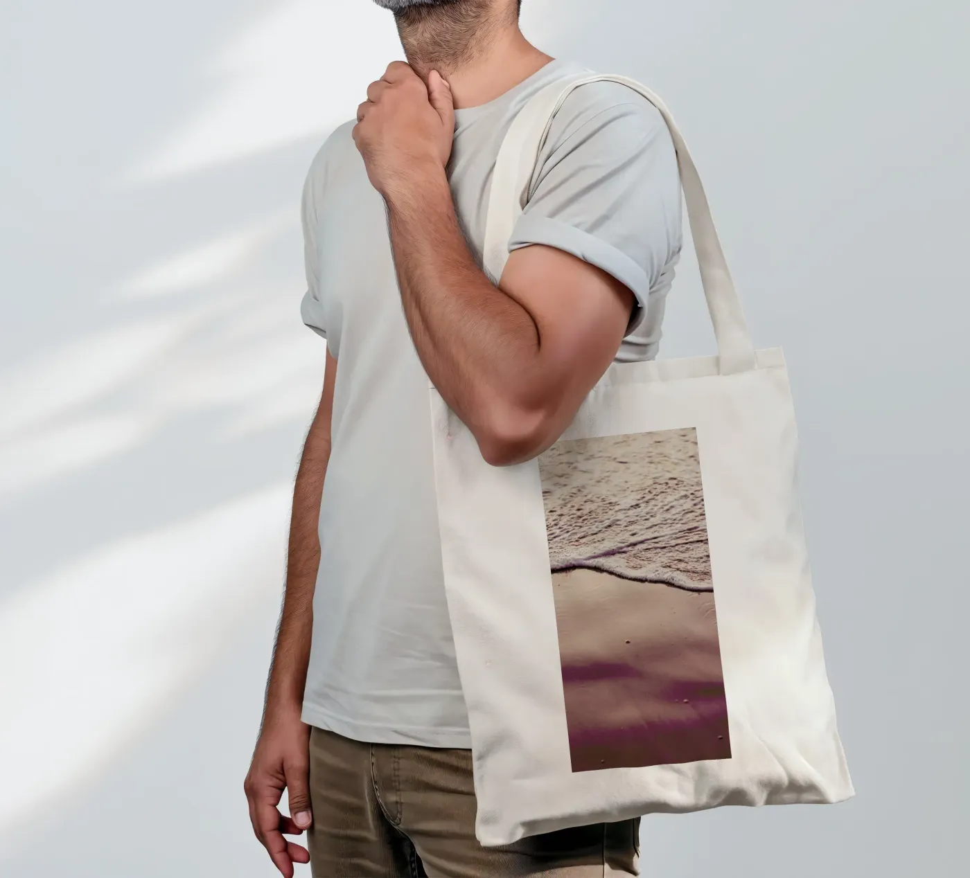 Sunset Waves tote bag by Victoria Frost