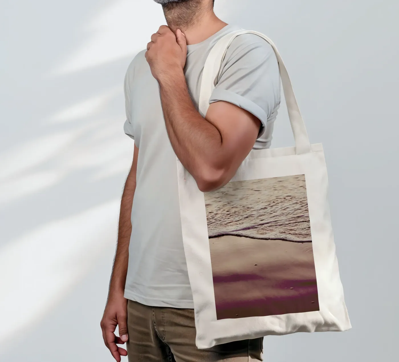 Sunset Waves tote bag by Victoria Frost